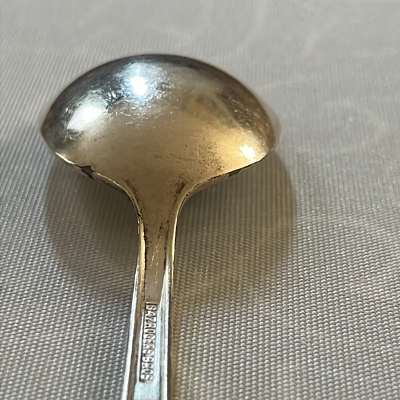 1847 Rogers Bros “First Love” Silverplate 6 7/8" teaspoon Vintage - Picture 11 of 14